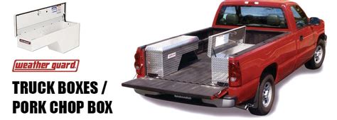 weather guard steel pork chop box|truck pork chop tool boxes.